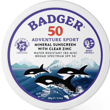 SPF 50 Adventure Sport Tin * Badger Supplement - Conners Clinic